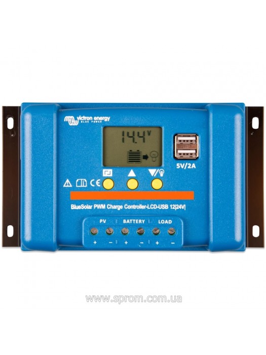 Контролер заряду Victron Energy BlueSolar PWM-LCD&USB 48-30